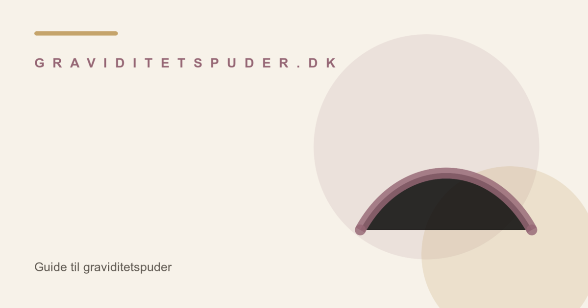 Graviditetspuder C-formede puder